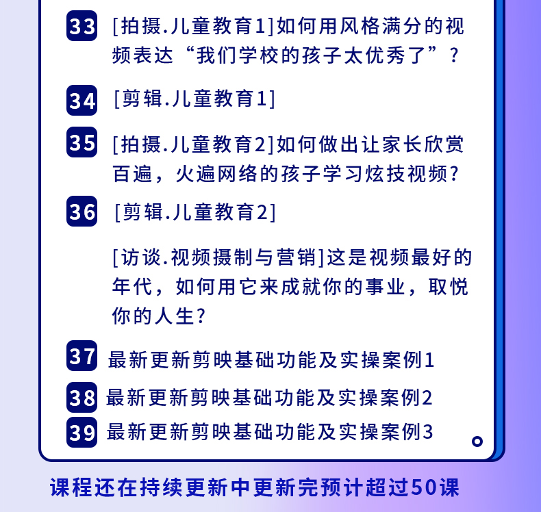 新手0基础教你玩转手机短视频创作班：拍摄-素材-引流-运营实操！