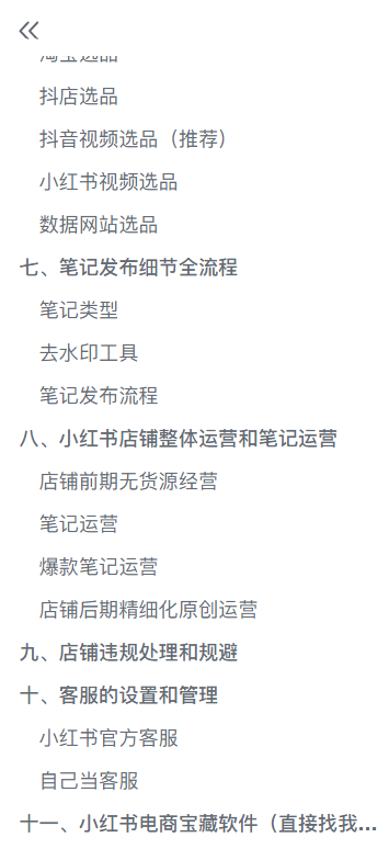 小红书无货源电商爆单终极版【视频教程+实战手册】保姆级实操从0起店爆单插图3 小红书无货源电商爆单终极版【视频教程+实战手册】保姆级实操从0起店爆单