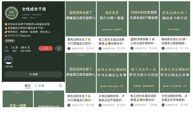 小红书各行业引流玩法,从养号到制作到引流等,一条龙分享给你插图3 小红书各行业引流玩法,从养号到制作到引流等,一条龙分享给你