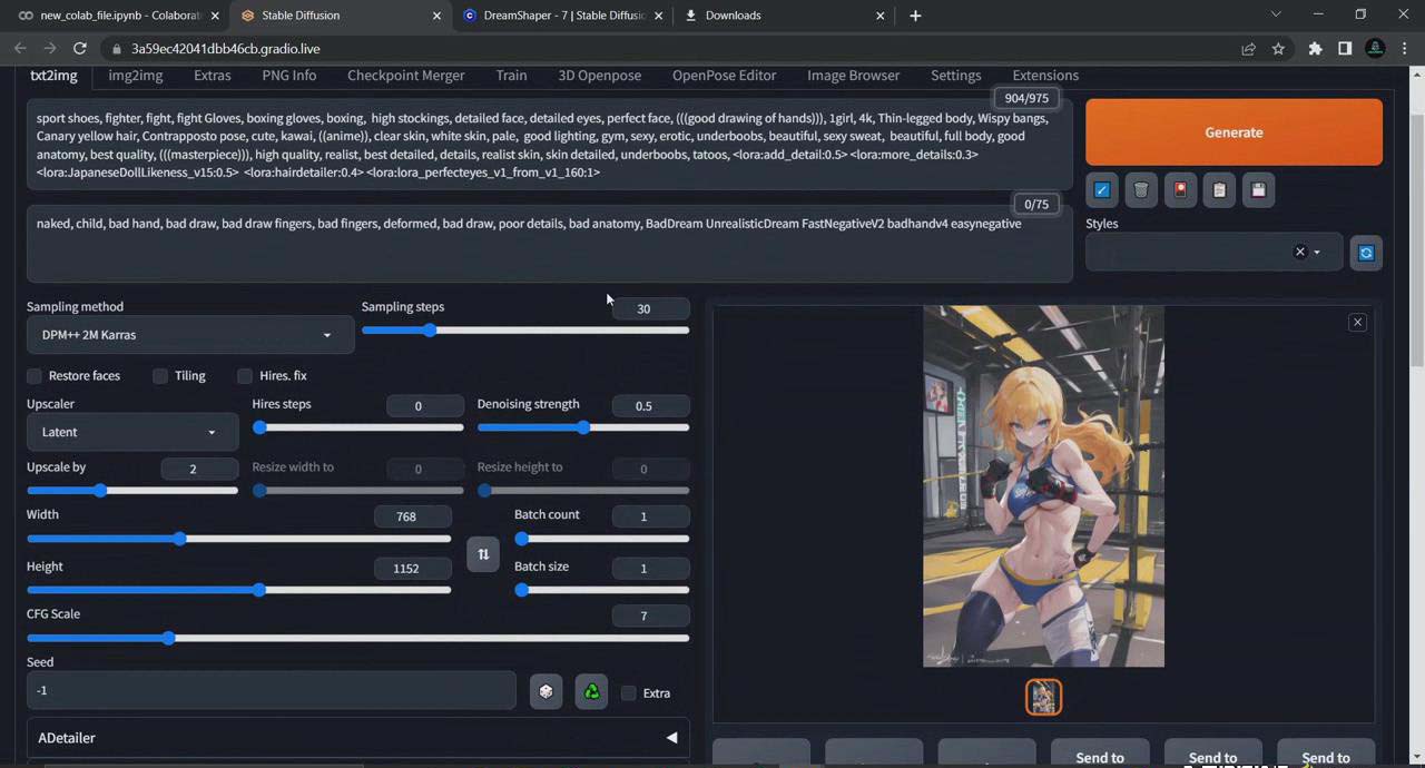 利用Stable Diffusion创建动漫艺术图像使用AI绘画赚钱-中英字幕插图5 利用Stable Diffusion创建动漫艺术图像使用AI绘画赚钱-中英字幕