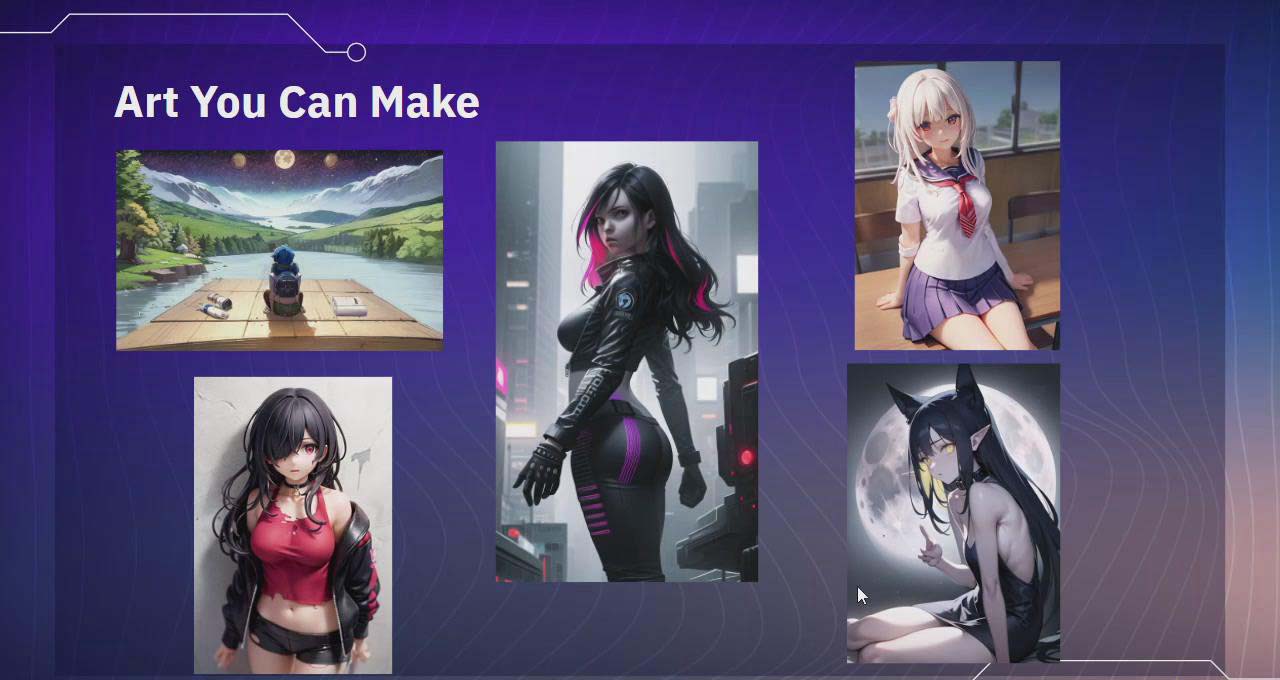 利用Stable Diffusion创建动漫艺术图像使用AI绘画赚钱-中英字幕插图6 利用Stable Diffusion创建动漫艺术图像使用AI绘画赚钱-中英字幕