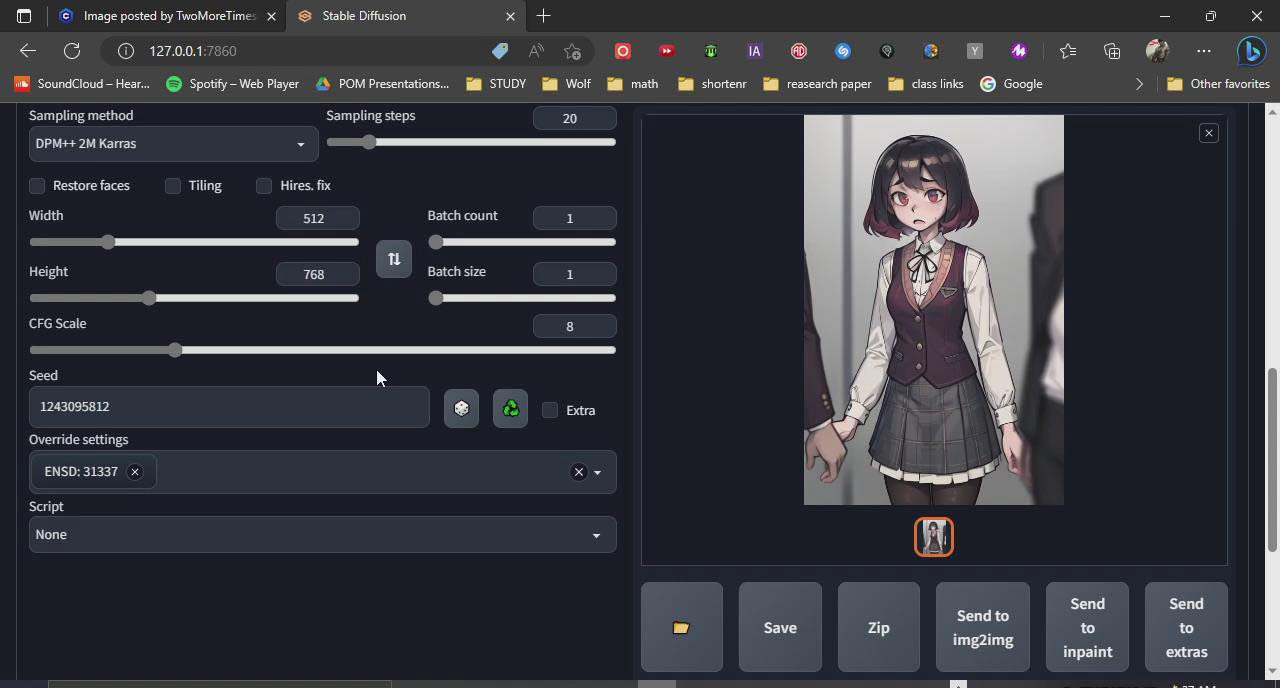 利用Stable Diffusion创建动漫艺术图像使用AI绘画赚钱-中英字幕插图7 利用Stable Diffusion创建动漫艺术图像使用AI绘画赚钱-中英字幕
