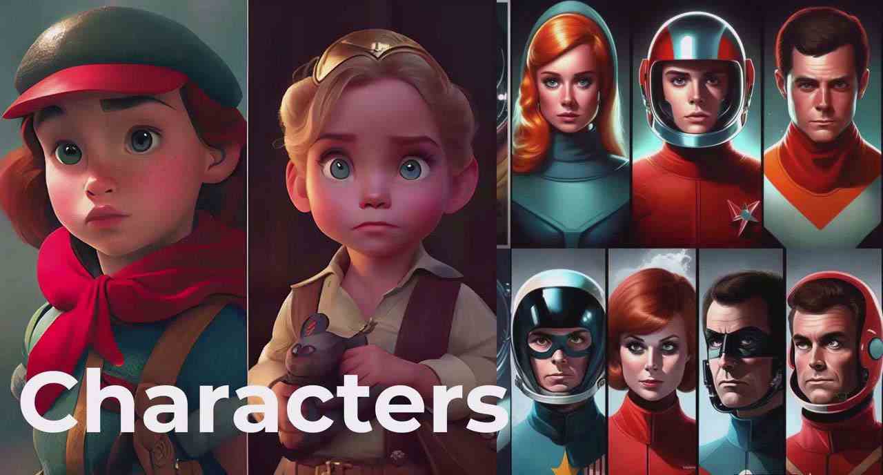 掌握 MidJourney V5 AI + ChatGPT创建一致的角色设计图像-22节课-中英字幕插图 掌握 MidJourney V5 AI + ChatGPT创建一致的角色设计图像-22节课-中英字幕