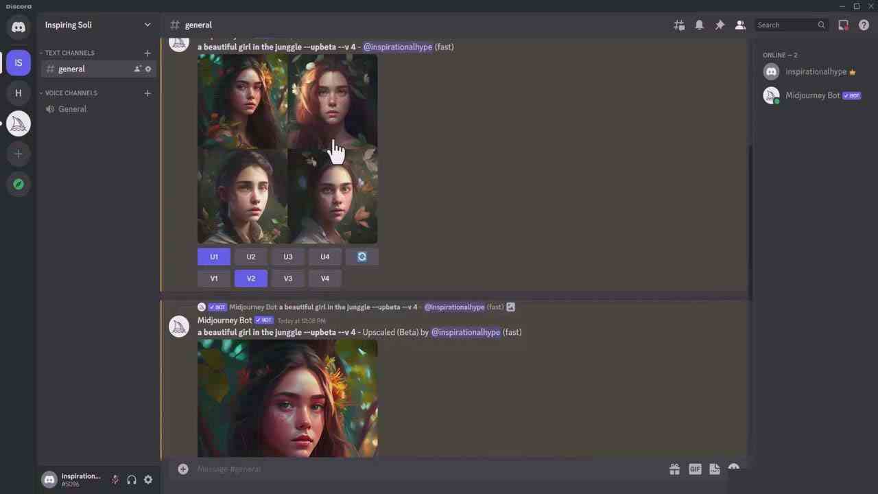 掌握 MidJourney V5 AI + ChatGPT创建一致的角色设计图像-22节课-中英字幕插图4 掌握 MidJourney V5 AI + ChatGPT创建一致的角色设计图像-22节课-中英字幕