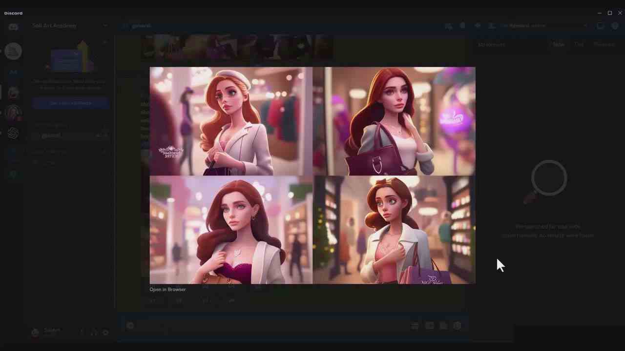 掌握 MidJourney V5 AI + ChatGPT创建一致的角色设计图像-22节课-中英字幕插图5 掌握 MidJourney V5 AI + ChatGPT创建一致的角色设计图像-22节课-中英字幕