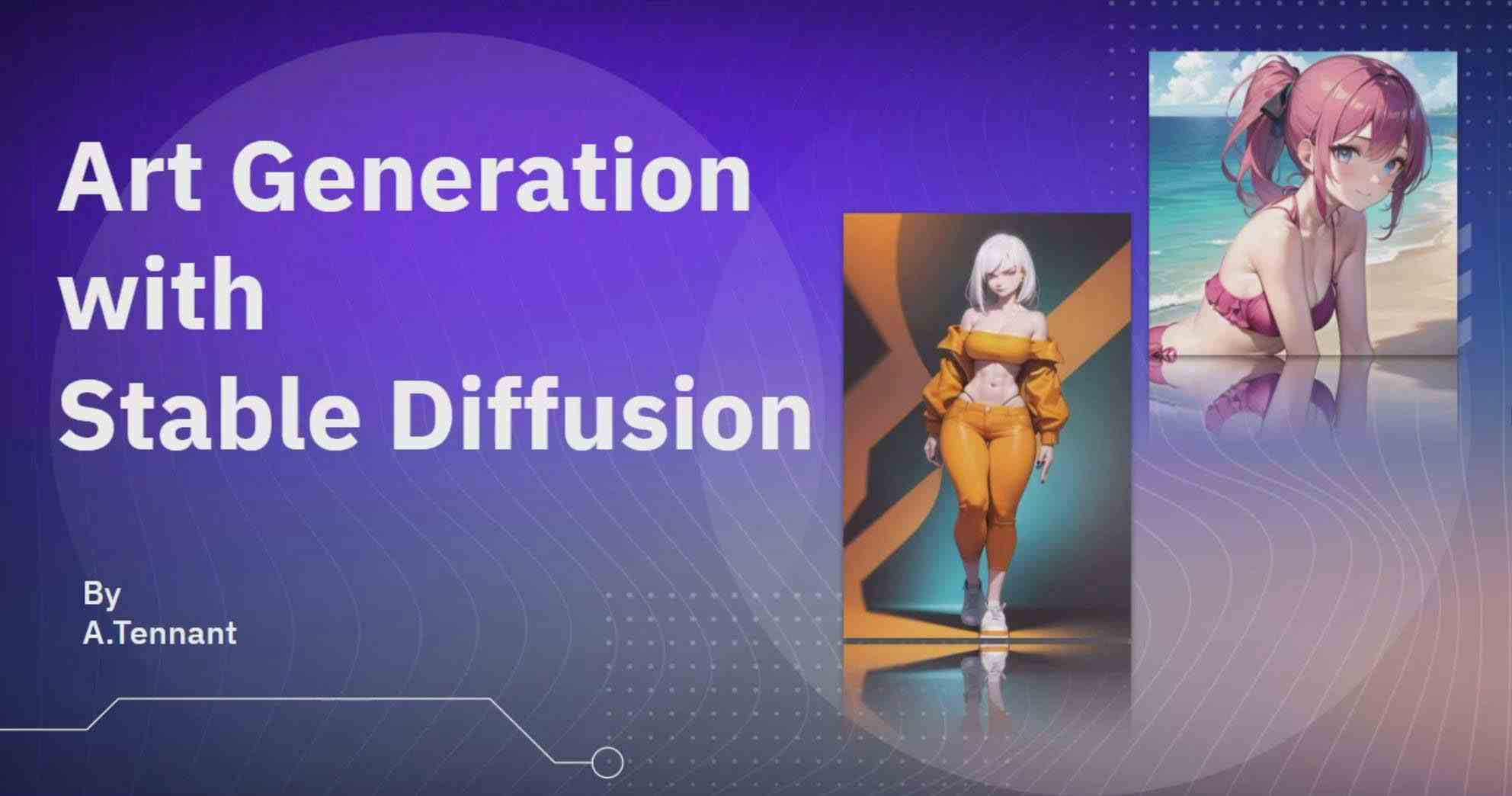 利用Stable Diffusion AI人工智能生成动漫艺术分步教程-14节课-中英字幕插图2 利用Stable Diffusion AI人工智能生成动漫艺术分步教程-14节课-中英字幕