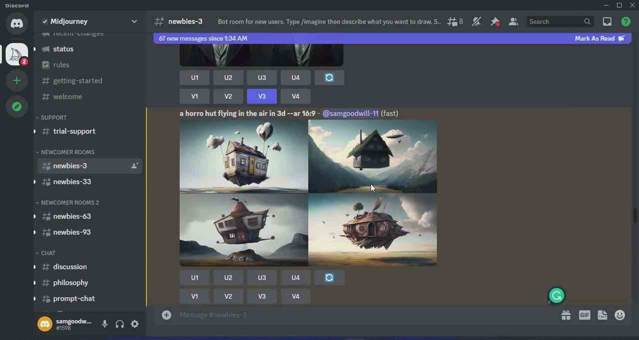 Midjourney AI:从零基础到高级版的大师班教程-34节课-中英字幕插图5 Midjourney AI:从零基础到高级版的大师班教程-34节课-中英字幕