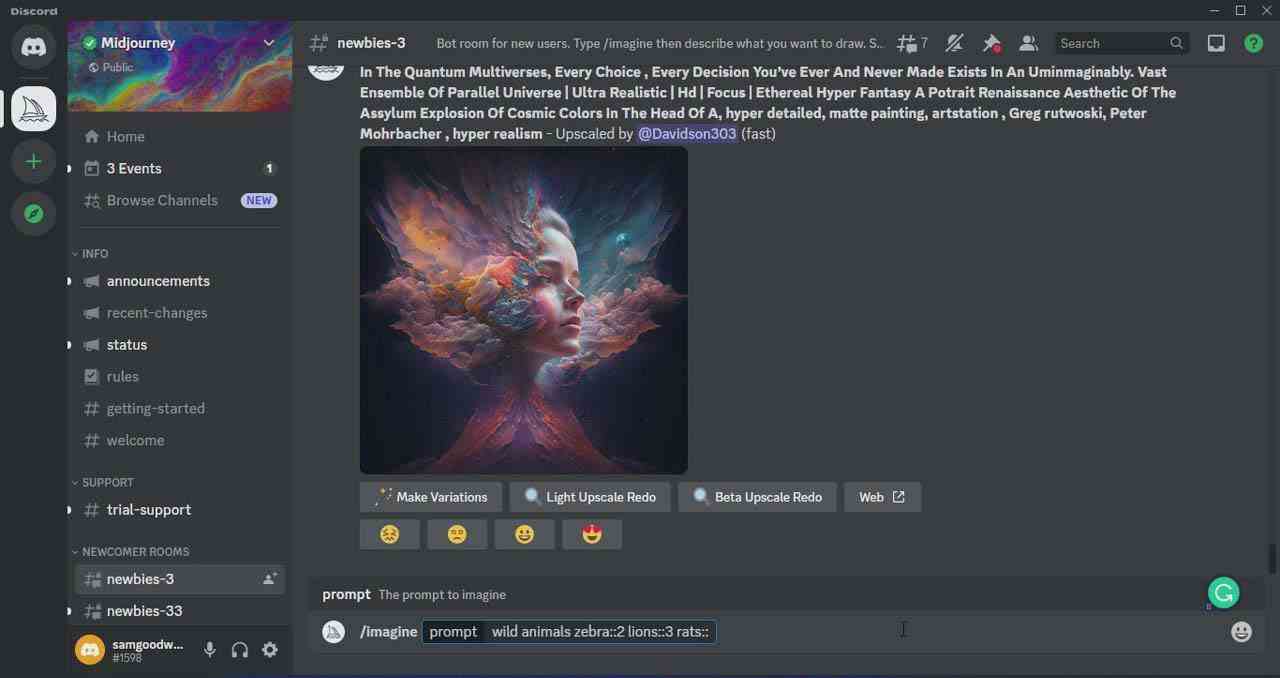 Midjourney AI:从零基础到高级版的大师班教程-34节课-中英字幕插图6 Midjourney AI:从零基础到高级版的大师班教程-34节课-中英字幕