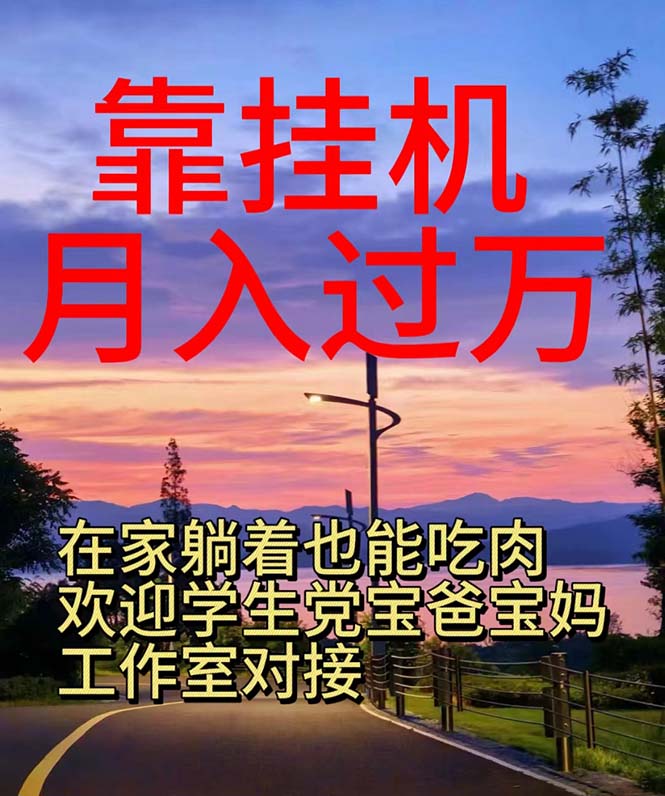 靠挂机,日入1000+,躺着也能吃肉,适合宝爸宝妈学生党工作室,电脑手…插图 靠挂机,日入1000+,躺着也能吃肉,适合宝爸宝妈学生党工作室,电脑手…