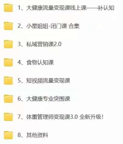 大健康 流量 变现2.0:拓高变现 流量/成高客单/低粉高变现/只讲落地实战插图2 大健康 流量 变现2.0:拓高变现 流量/成高客单/低粉高变现/只讲落地实战