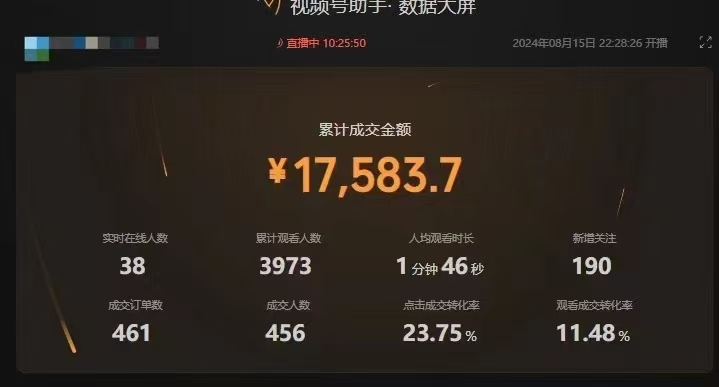 最新视频号技术流带货,只需无脑读话术直播,小白单场直播纯收益也能轻…插图2 最新视频号技术流带货,只需无脑读话术直播,小白单场直播纯收益也能轻…