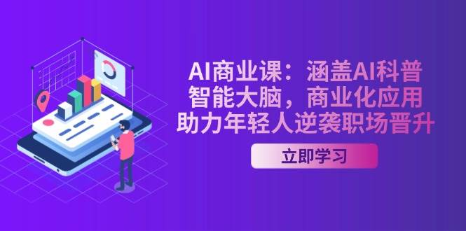 AI-商业课:涵盖AI科普,智能大脑,商业化应用,助力年轻人逆袭职场晋升插图 AI-商业课:涵盖AI科普,智能大脑,商业化应用,助力年轻人逆袭职场晋升