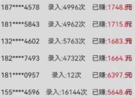字母输入，5秒一单，单日收益轻松300+插图2