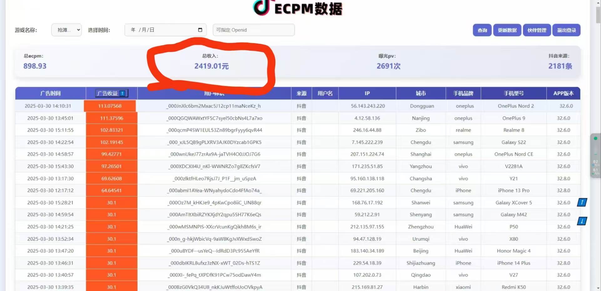 抖音官方小游戏2025全网最新玩法，暴利赚钱项目，单机日入2000+，绝不…插图1