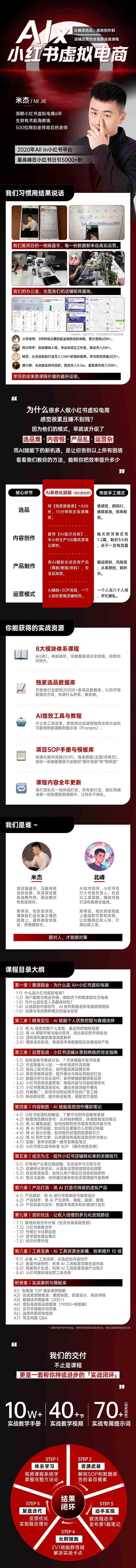 单号月收3w+,小红书低成本搞钱课《AI×小红书虚拟电商》全套插图2 单号月收3w+,小红书低成本搞钱课《AI×小红书虚拟电商》全套
