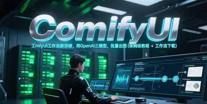 ComfyUI工作流新突破，用OpenAI三模型，批量出图(保姆级教程+工作流下载)插图