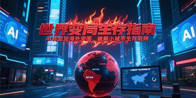 付费文章《世界变局生存指南，AI转型加海外突围，破解小城市生存陷阱》插图