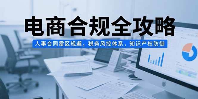 电商合规全攻略，人事合同雷区规避，税务风控体系，知识产权防御插图