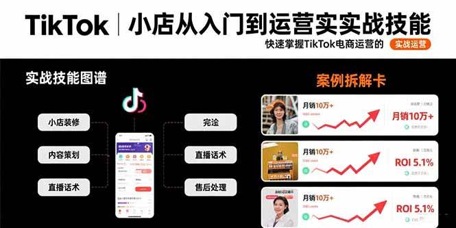 TikTok小店从入门到运营实战技能：快速掌握TikTok电商运营的完整方法论插图