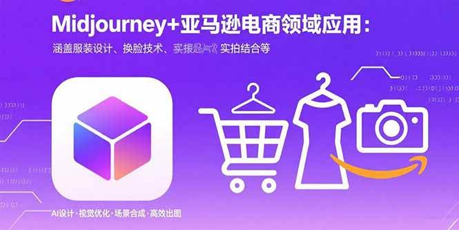 Midjourney+电商领域商业应用：涵盖服装设计、换脸技术、实拍结合等插图