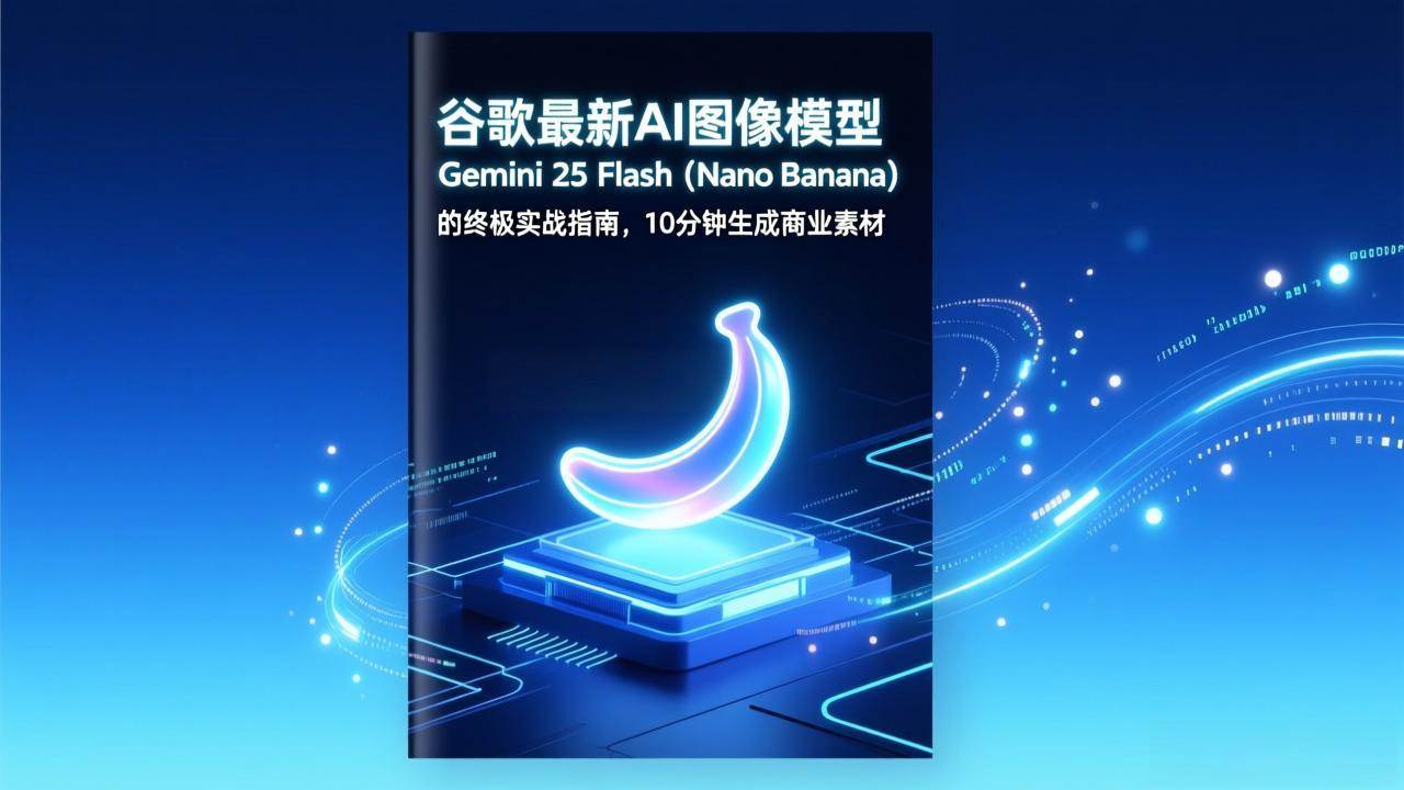 谷歌最新AI图像模型Gemini 2.5 Flash（Nano Banana）的终极实战指南，10分钟生成商业素材