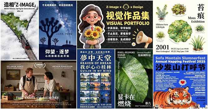 Z-Image -照片级AI文生图神器ComfyUI一键整合包显存8G可用插图3 Z-Image -照片级AI文生图神器ComfyUI一键整合包显存8G可用