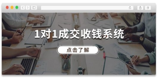 1对1成交 收钱系统,十年专注于引流和成交,全网130万+粉丝