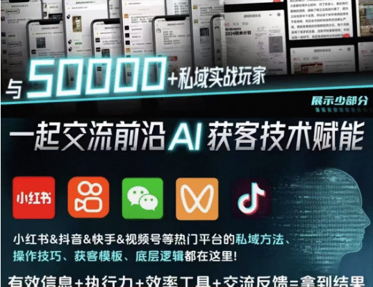 【渡鸦科技社】内部学习资料,私域流量入门指南