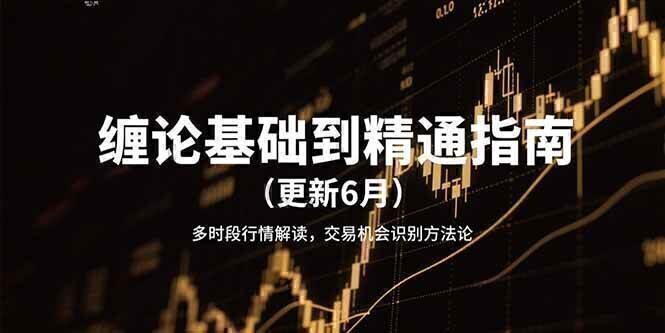 缠论基础到精通指南（更新6月）多时段行情解读，交易机会识别方法论