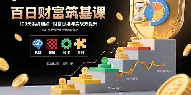 百日财富筑基课：认知+策略+实操+案例拆解  实现从创富到守富全周期能力