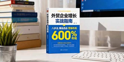 外贸企业增长实战指南，八步法、爆品选品、营销布局，业绩增长300%