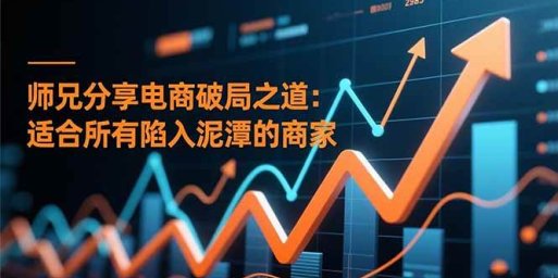 师兄分享电商破局之道:适合所有陷入泥潭的商家