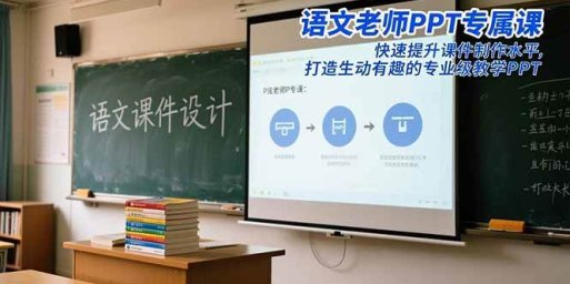 语文老师PPT专属课:快速提升课件制作水平,打造生动有趣的专业级教学PPT
