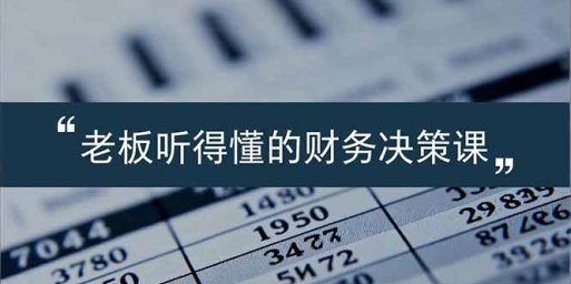 老板能听得懂的财务决策课,报表解读、数据洞察、风险识别,用财务驱动业务增长