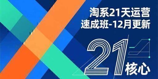 淘系21天运营速成班-12月更新，能够快速复制落地，系统掌握淘系盈利运营的核心技能