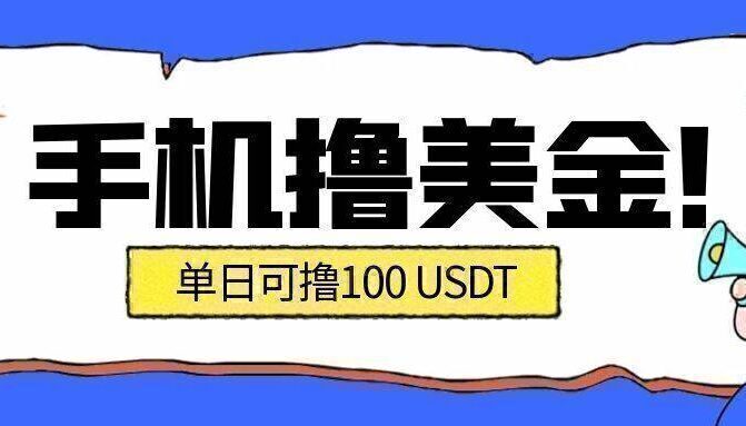 最新手机撸美金项目，单日产值·100U+，将会是2026年最新的风口项目  目前在搞的人比较少