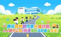 腾讯视频创作者分成计划，人人都可以做（附混剪玩法和搬运玩法）