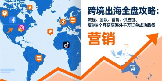 跨境出海全盘攻略：流程，团队，营销，供应链，复制9个月斩获海外千万订单成功路径